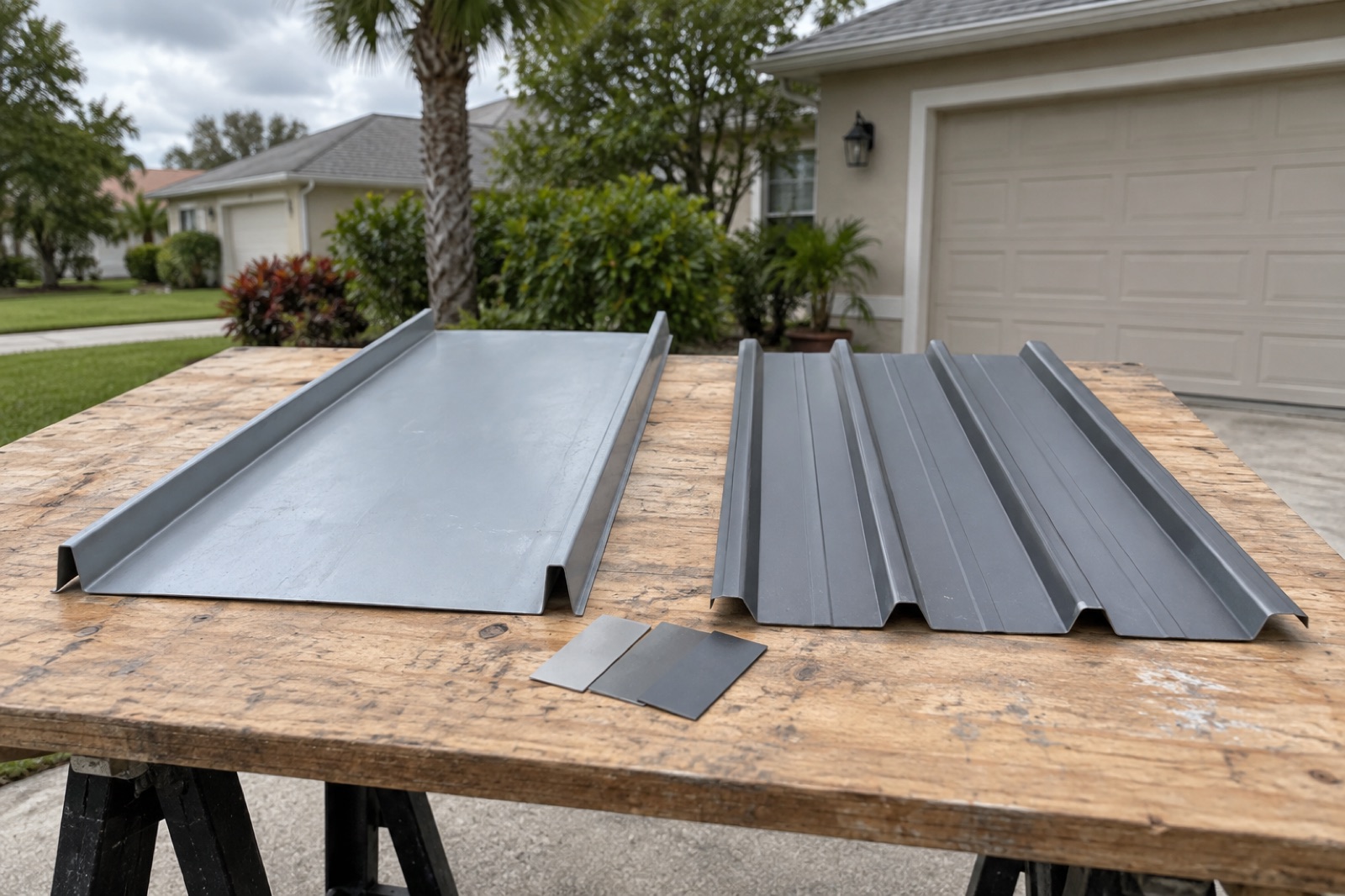 Comparing metal roofing panel options